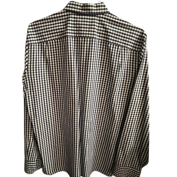 J.Crew Blue Gingham Shirt Men's L Preppy Academia Style - Picture 2 of 11